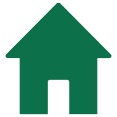 绿色房子图标